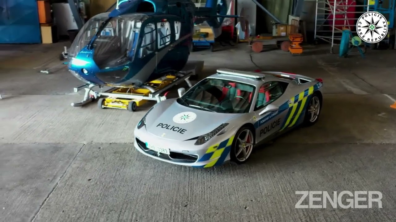 Police Convert Confiscated Ferrari Supercar Into Cop Car To Chase Criminals