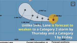 Download Lagu Hurricane Lane seen taking Iniki-like turn toward Hawaii MP3