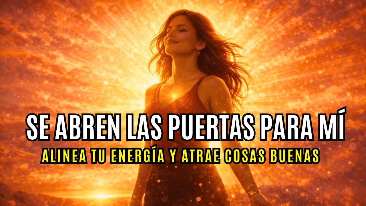 ✨ ESTA CANCIÓN ALINEA TU ENERGÍA Y ATRAE COSAS BUENAS | SE ABREN LAS PUERTAS