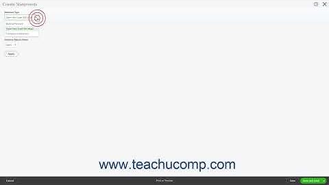 QuickBooks Online Tutorial Creating Customer Statements Intuit Training