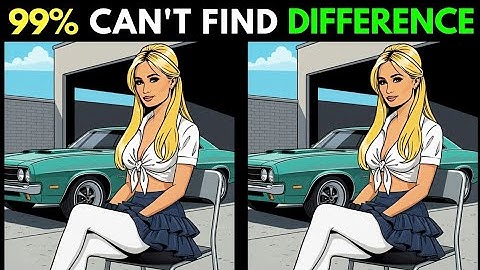 Spot The Difference Video: Only Genius Find Differences [ Find The Difference Number. 930 ]