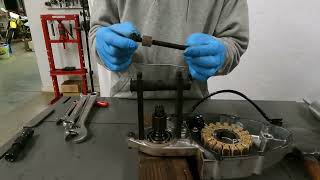 Using a Blind Bearing Puller