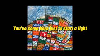 Radiohead–A Punch Up At A Wedding/ lyric video