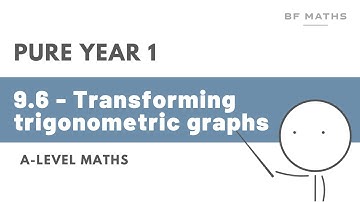 A-Level Maths | Pure Year 1 | 9.6 - Transforming trigonometric graphs Walkthrough | Edexcel