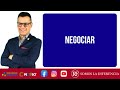 ¿Cómo negociar bien? - YouTube