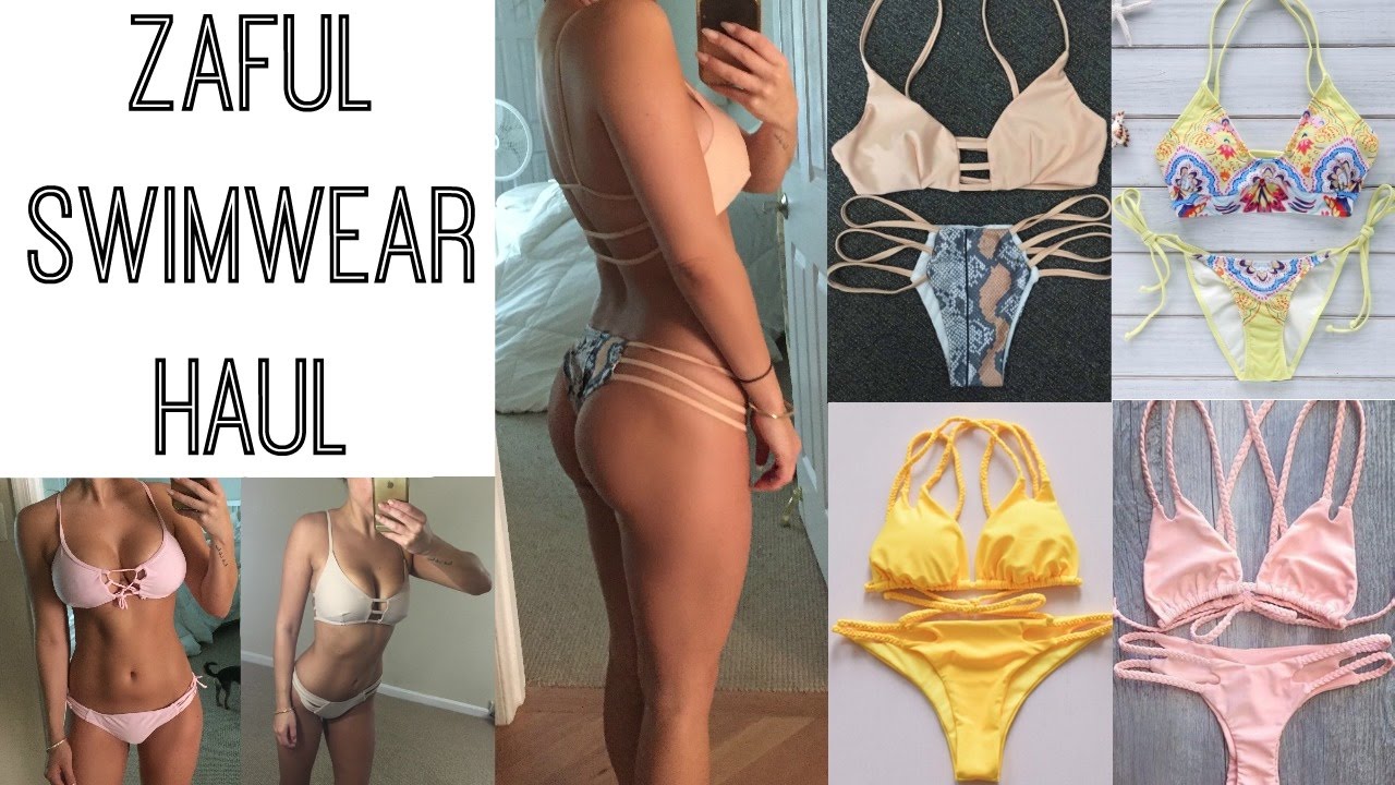Zaful swimwear HAUL BeeisforBeeauty YouTube