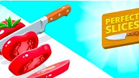 Perfect Slices Playing Game - Fruit Cutting Game | Live Streem #perfectslice​ Android Gameplay