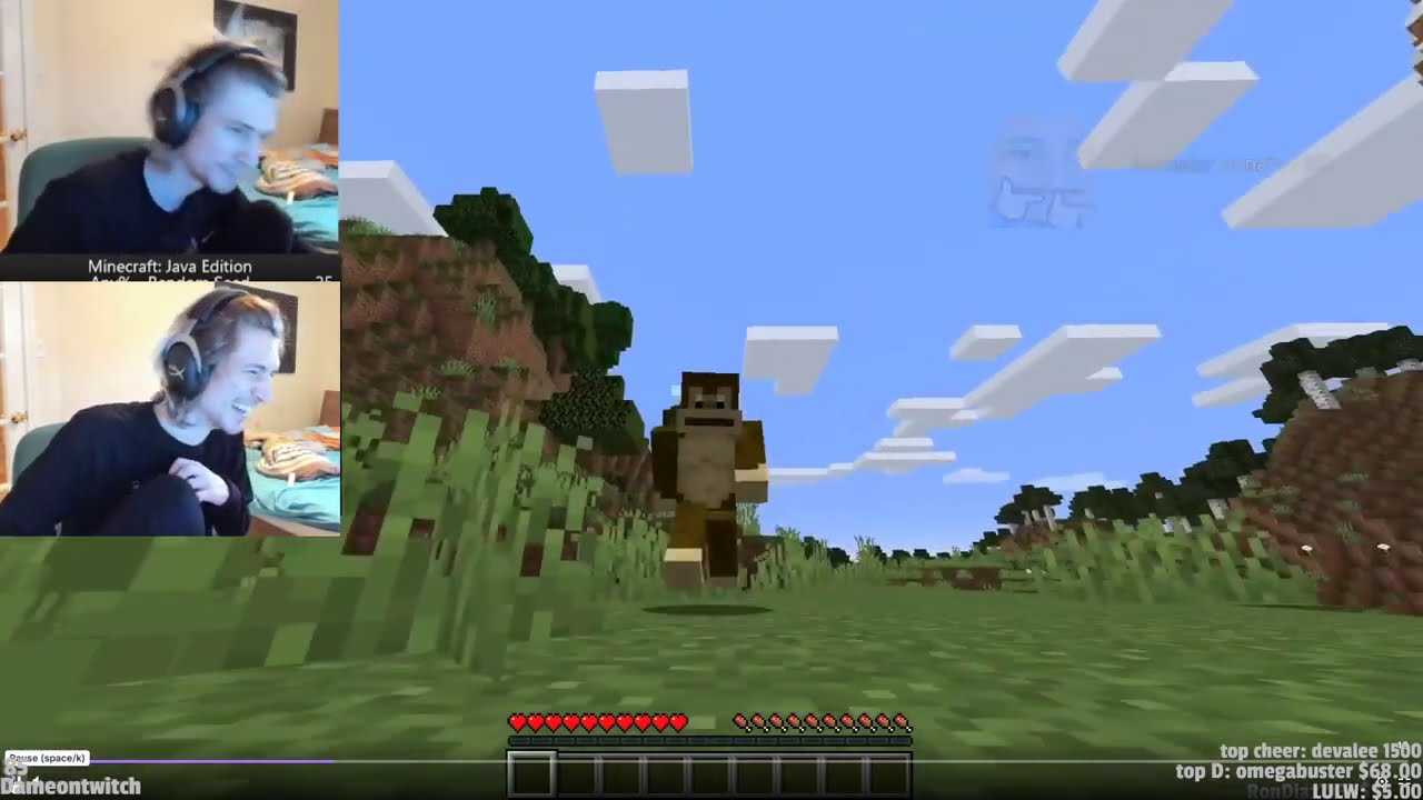 GFuel partner demonstrates his preferred method of consumption