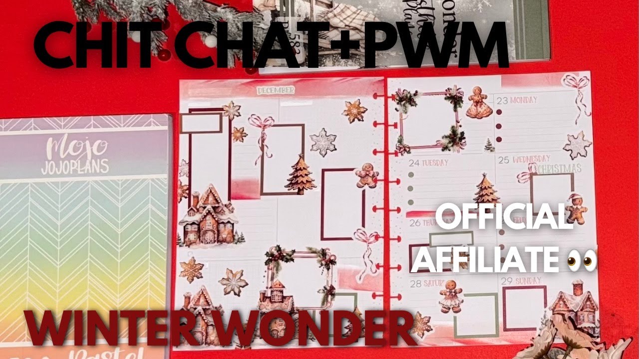 Chit Chat and Christmas Theme PWM| Winter Wonder by Cassthetic plans ...