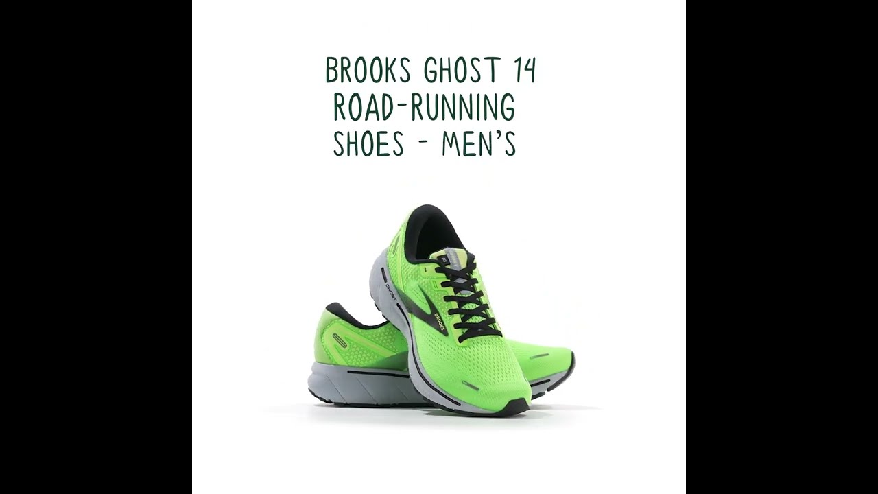 Preview of Brooks Ghost 14 Road-Running Shoes - Men's Video