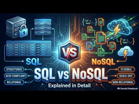 SQL vs NoSQL Explained in detail
