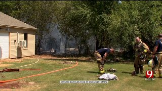 Firefighters' Boots Melt As Crew Battle Flames In Record-Breaking Heat