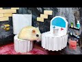 Hamster sophie 5  hamster escapes toilet maze race the awesome for pets 