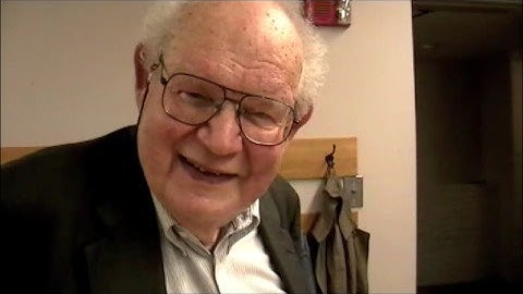 Benoit Mandelbrot Says "Hello" to Jonathan Coulton
