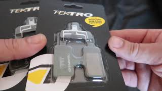 Tektro 2 Sets High Performance Disc Pad Organic Compound E10.11 Amazon Unboxing