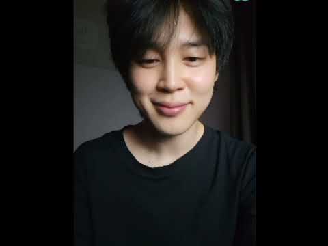 Jimin weverse live (2023.04.04)to thanks BTS Army for his solo Like Crazy success on billboard🥺🥺