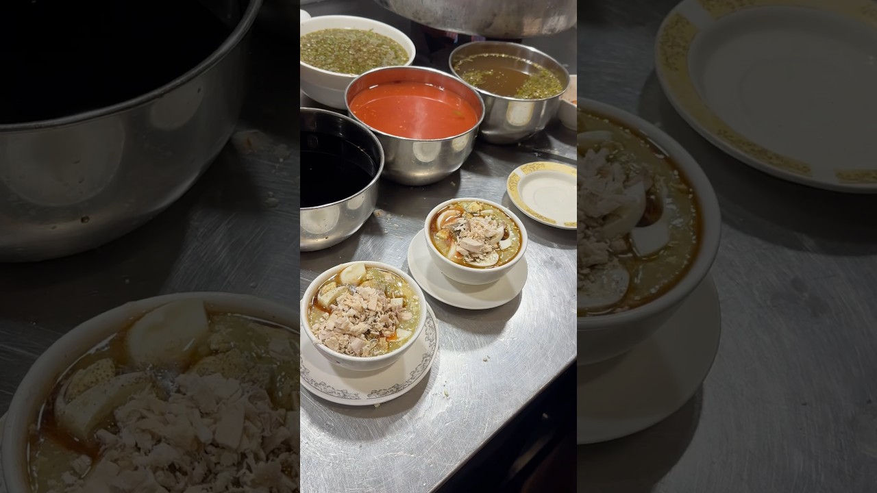 The most famous chicken corn soup in Peshawar Pakistan | 