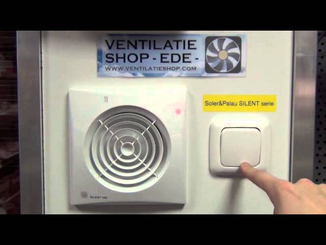 dichters prototype Openbaren Badkamerventilatoren vergelijken op de testmuur van Ventilatieshop.com -  YouTube