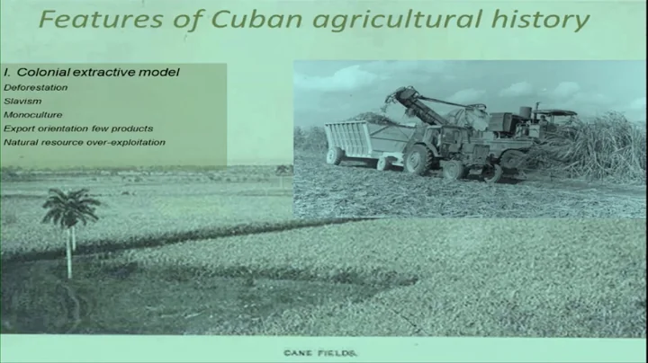 Sustainable Agriculture and Food Production in a Changing Cuba
