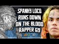 Los angeles based artist spanky speaks on his beef with colorful rapper six9ine