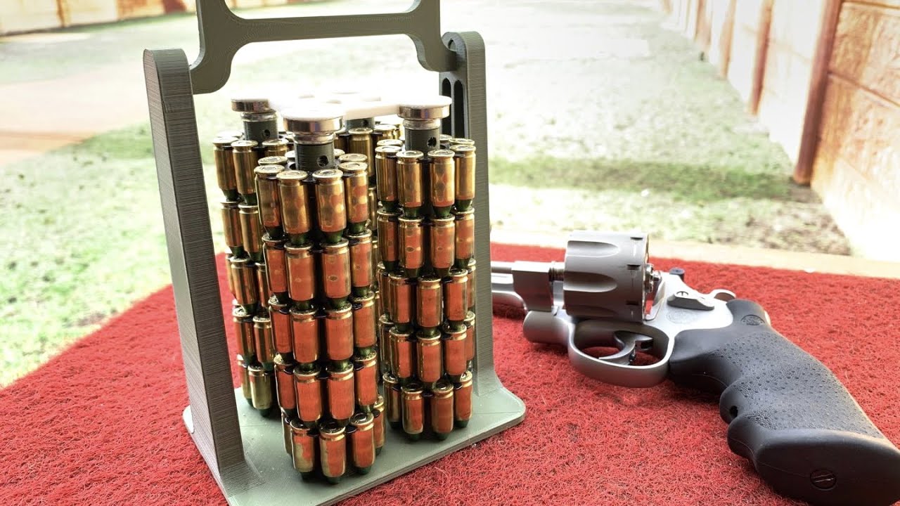 9mm Moonclip holder. 160 rounds capacity. YouTube