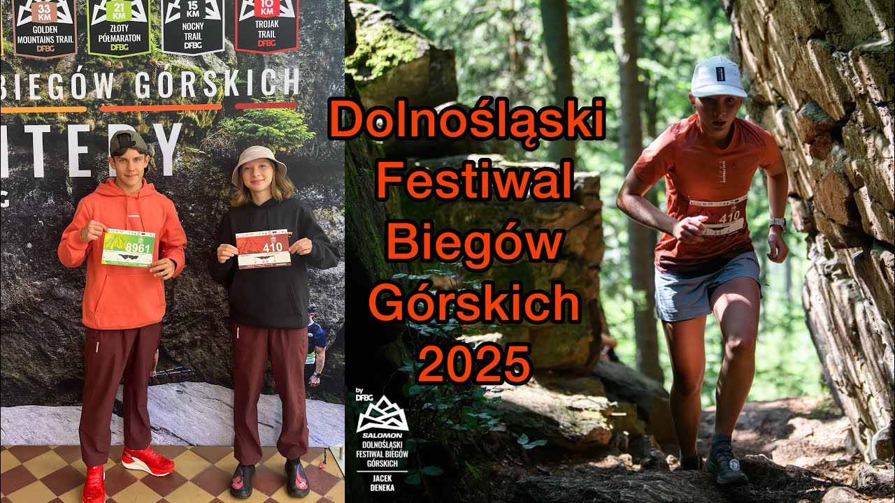 TurboVlog| Dolnośląski Festiwal Biegów Górskich Lądek Zdrój 2025￼ - podium, rana i kibicowanie