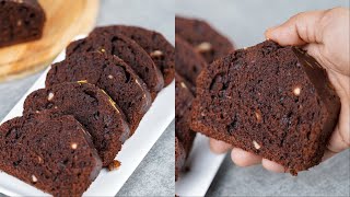 1 EGG CHOCOLATE TEATIME FRUIT CAKE | TEA TIME FRUIT CAKE RECIPE | SOFT & SPONGE CHOCOLATE CAKE screenshot 2