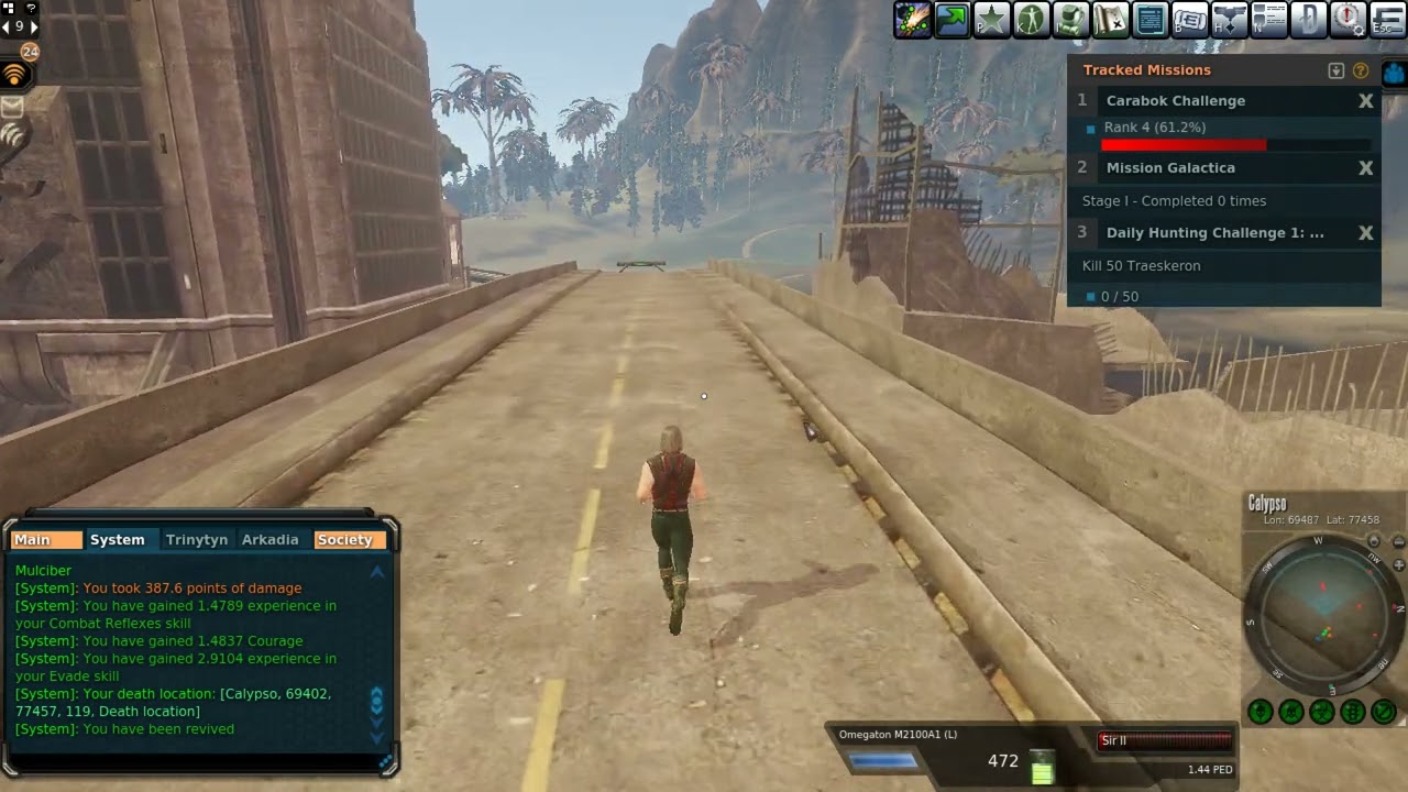 Entropia Universe - Cheeky EASY QUick TRICK for Combat EXP for Beginners