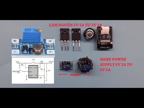 Video MẠCH TĂNG ÁP 3.7V LÊN 5V 5A CHO ESP32-CAM || POWER... - youtube