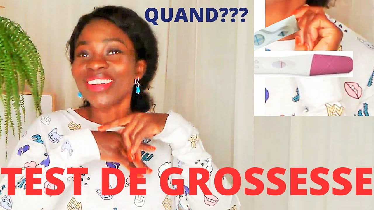 ENCEINTE? TEST DE GROSSESSE? QUAND? FAUX NÉGATIF & FAUX POSITIF,