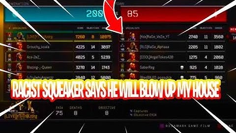 THE MOST RACIST TRASH TALKERS EXPOSED IN BO4...( TRASH TALKERS DESTROYED IN BLACK OPS 4)