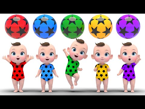 Color Balls & Sing a Long Bingo & Itsy bitsy spider+more Nursery Rhymes & Kids Songs | Kindergarten