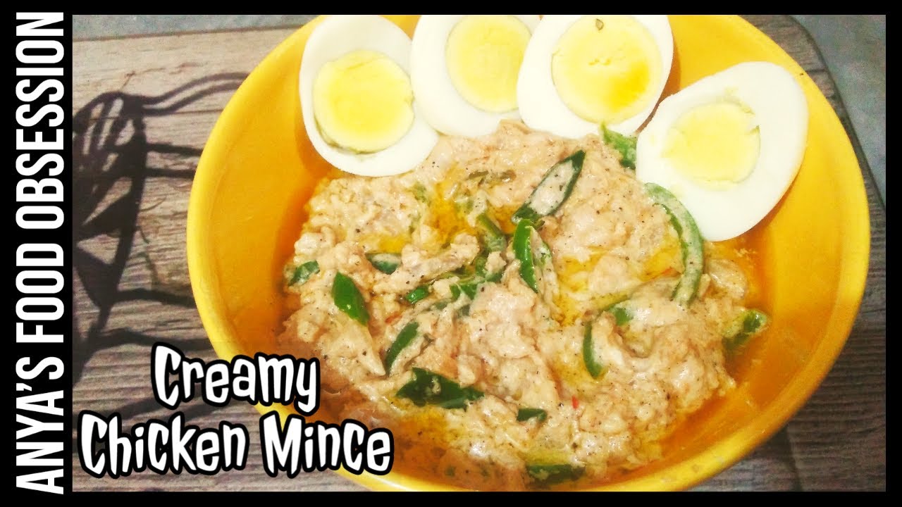Creamy Chicken Mince Recipe Shahi Style Quick & Tasty White Chicken