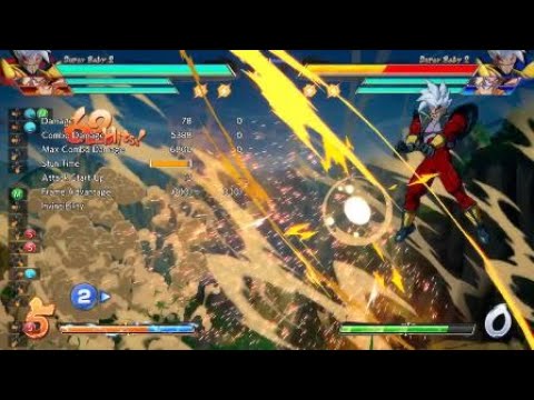 DBFZ JaiOfManyDrops- Super Baby 2 Combo scaled started jump in corner combo 5388