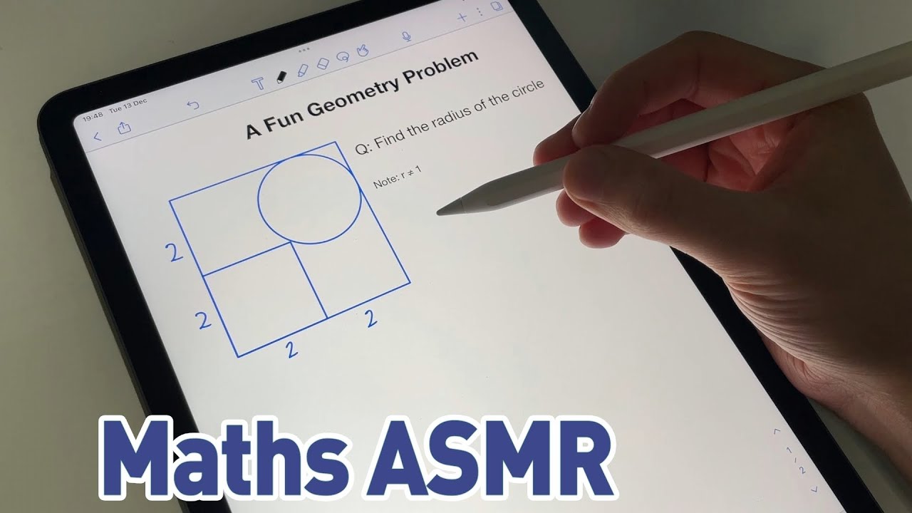 [ASMR] Забавная задача по геометрии