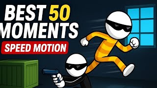 Best 50 Stickman Moments | Speed Motion Gameplay Compilation  screenshot 4