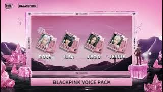 PUBG MOBILE | BLACKPINK Exclusive: Gameplay Voice Pack