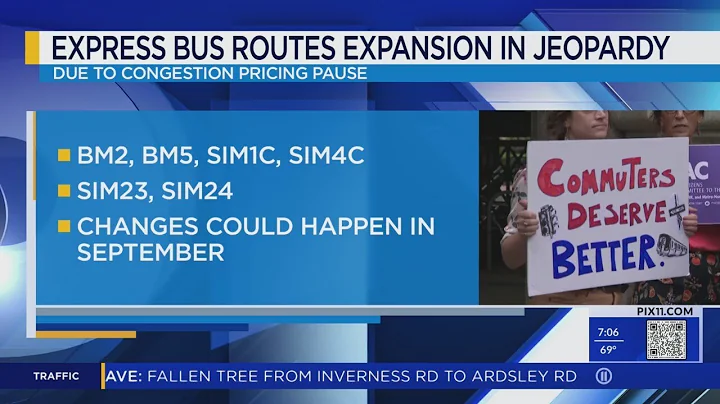 MTA considers canceling express bus routes due to congestion pricing delay