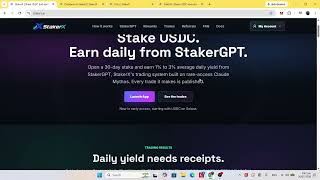 StakerX - Stake USDC And Earn Passive Income!