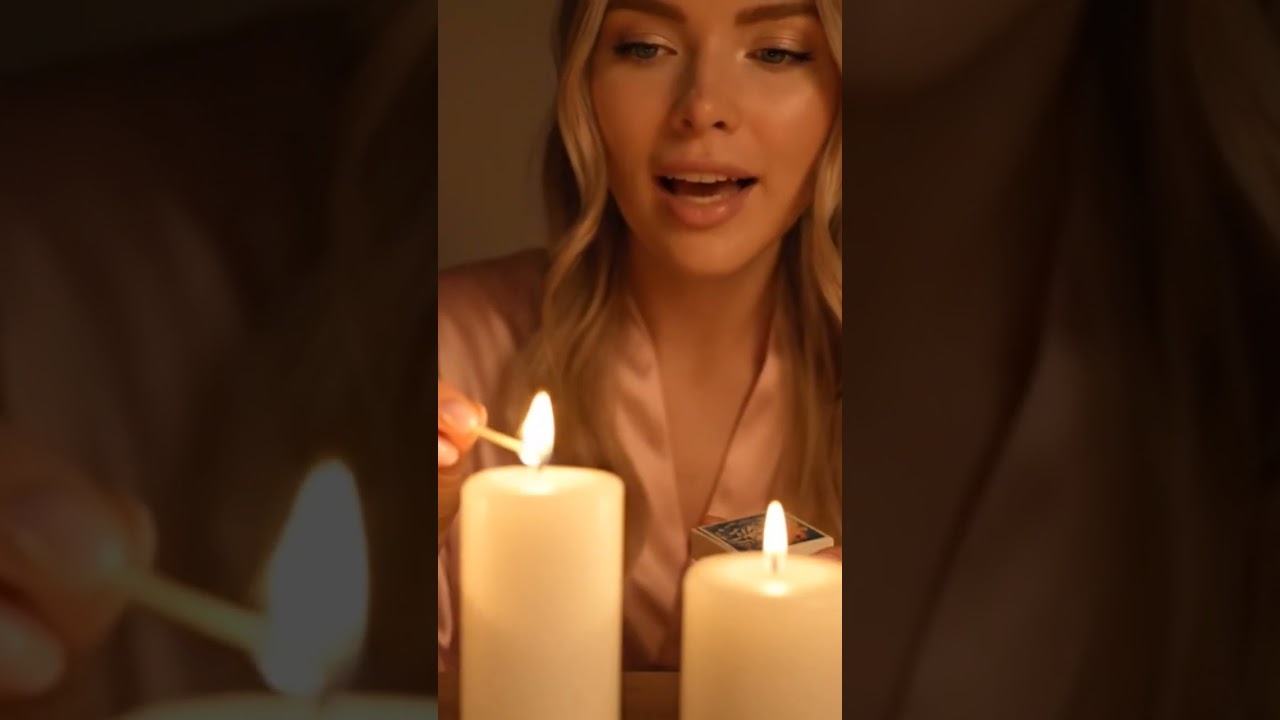 ✨ ASMR Candle Lighting Sounds for Deep Relaxation