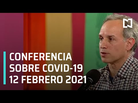 Conferencia Covid-19 en México - 12 febrero 2021