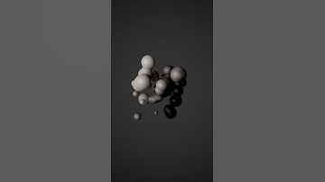 Exploring a different vibe with this abstract metaball animation...  #b3d #3danimation #motiondesign