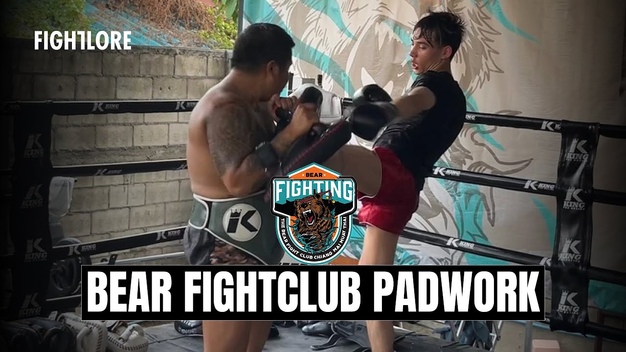 Muay Thai Padwork I The Bear Fight Club I Fightlore Official