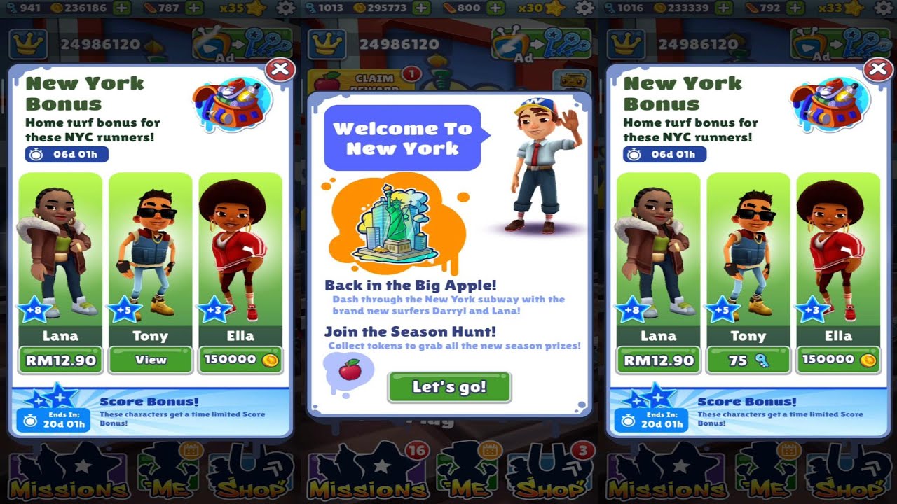 SUBWAY SURFERS NEW YORK 2021 NEW UPDATE