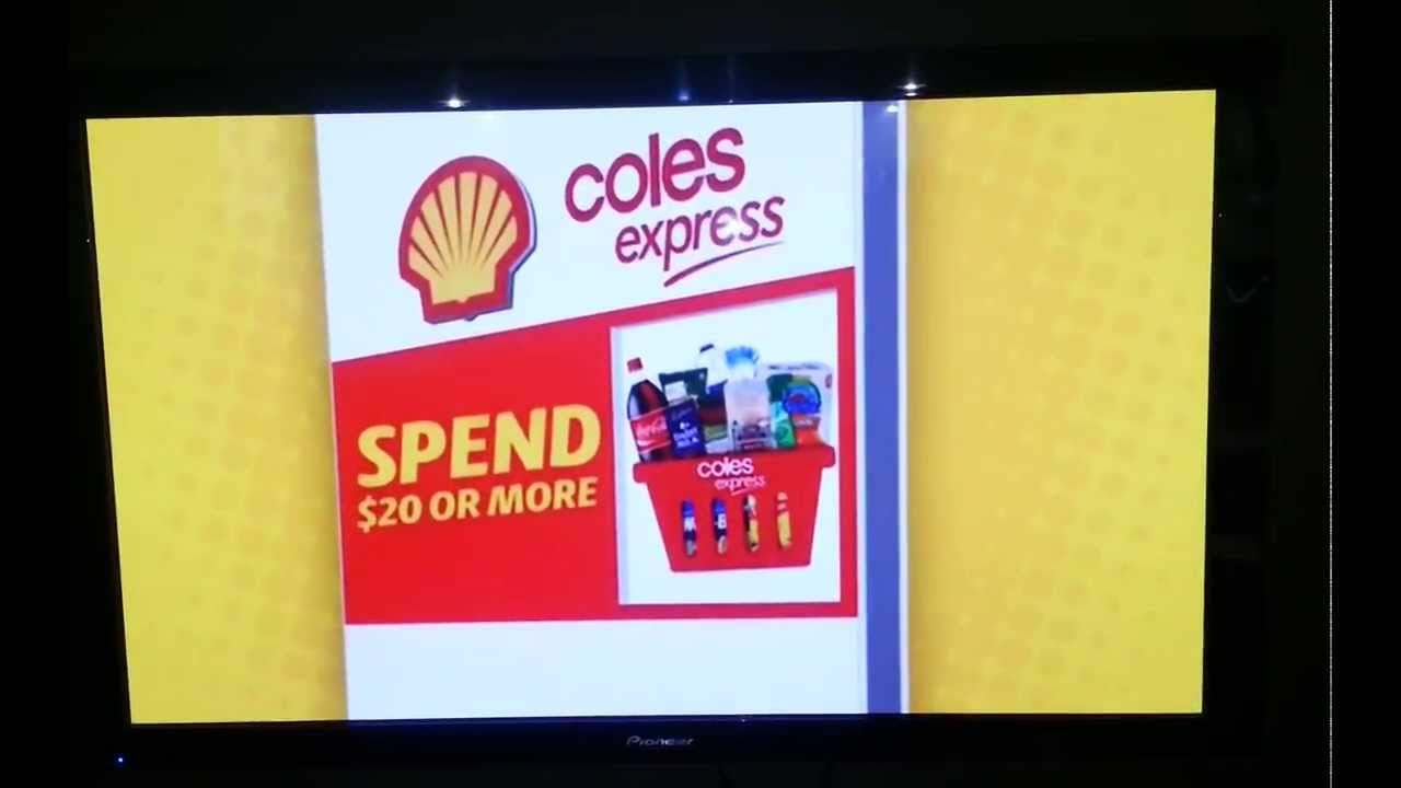 Coles fuel ad YouTube