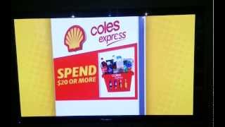 Coles fuel ad