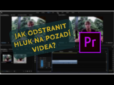 Video: Jak Odstranit Hluk Pozadí