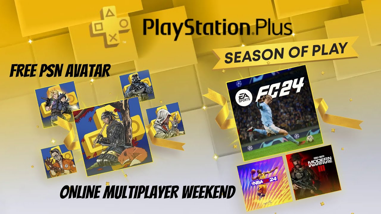 5 Free PS Plus Avatars Are Currently Available For Season of Play