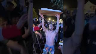 Famous Steve Aoki throwing cakes  who will get Wealth