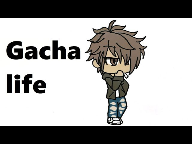 Gacha Life Bad Boy Speed Drawing Speedpaint How To Draw Gacha Life Characters On Paper Youtube